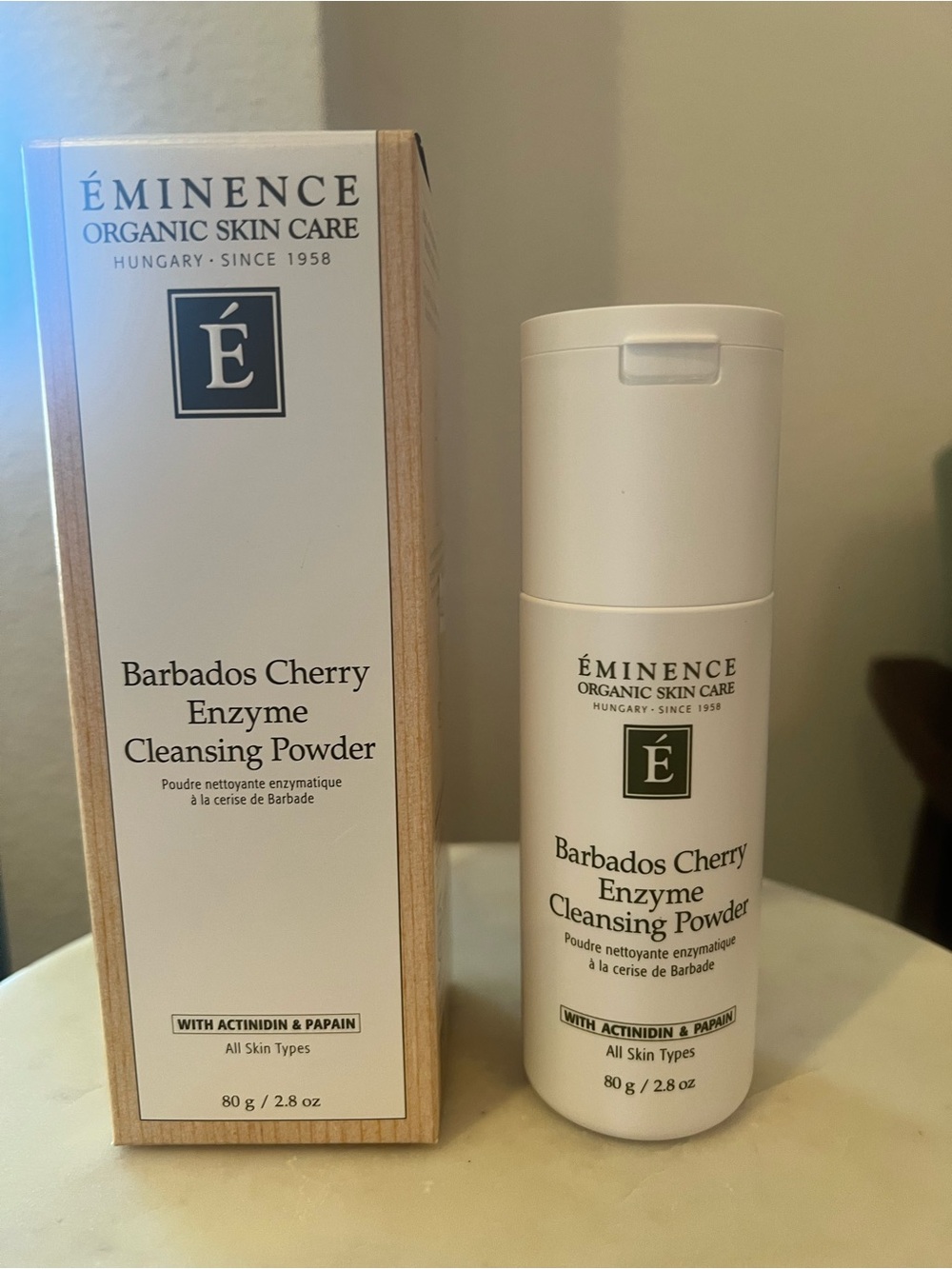 Eminence Barbados Cherry Enzyme Cleansing Powder — boxed brand new